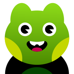 Roro : Cute Green Frog