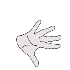 The Moving hand