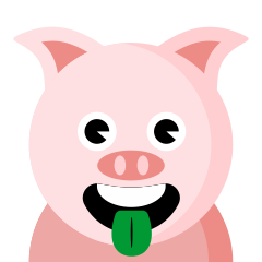 Piggy : Cute Pink Pig