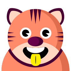 Tigra : Cute Orange Tiger