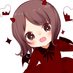 ハロウィンの小悪魔ちゃん