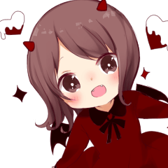 Halloween Little Devil Girl