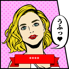 アメコミ風カスタムスタンプ Line スタンプ Line Store アメコミ風カスタムスタンプ Line スタンプ Line Store