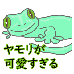 Gecko's daily conversation sticker