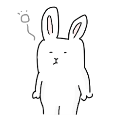 Square shaped rabbit