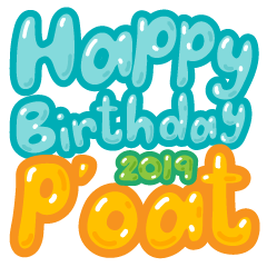 HAPPY BIRTHDAY P' OAT 2019