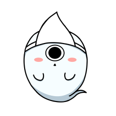 Cutie ghost (Obake and Obake-chan)