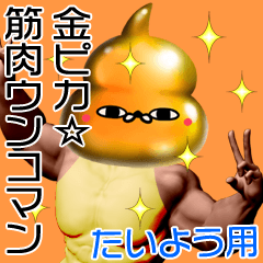Taiyou Gold muscle unko man