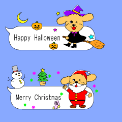 TORAsan's Halloween & Christmas STAMP