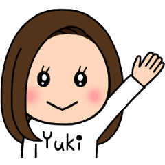 YUKI's sticker..