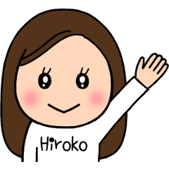 HIROKO's sticker..