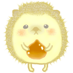 Sticker of pretty Hedgehog