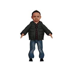 Human animated stickers 01 – LINE stickers | LINE STORE