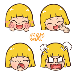 GAP makueemoji e