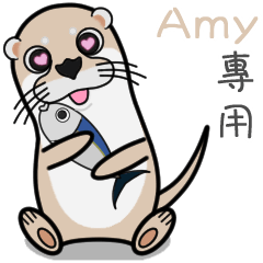 Amy special name sticker