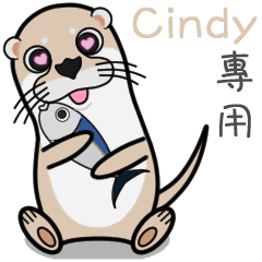 Cindy special name sticker