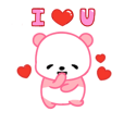 Brown & Cony's Big Love Stickers by LINE sticker #11470502