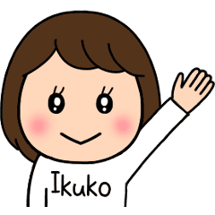 IKUKO's sticker..