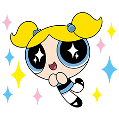 The Powerpuff Girls Sticker Standards Line Stickers Line Store