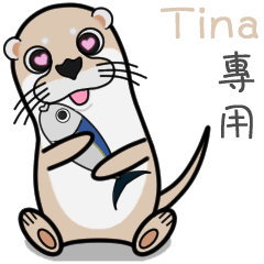 Tina special name sticker