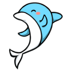 Finn the Little Blue Dolphin