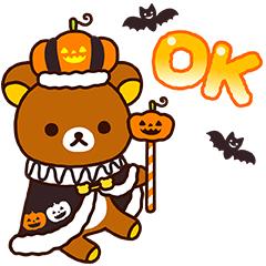 Rilakkuma's Autumn Stickers