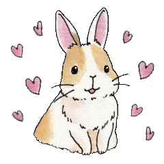 yuru fuwa rabbit life