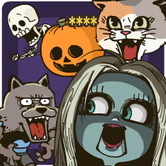 Halloween Custom Sticker