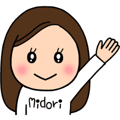 MIDORI's sticker..