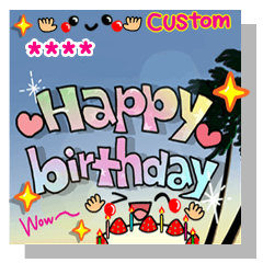 happy birthday, SET.(Custom)