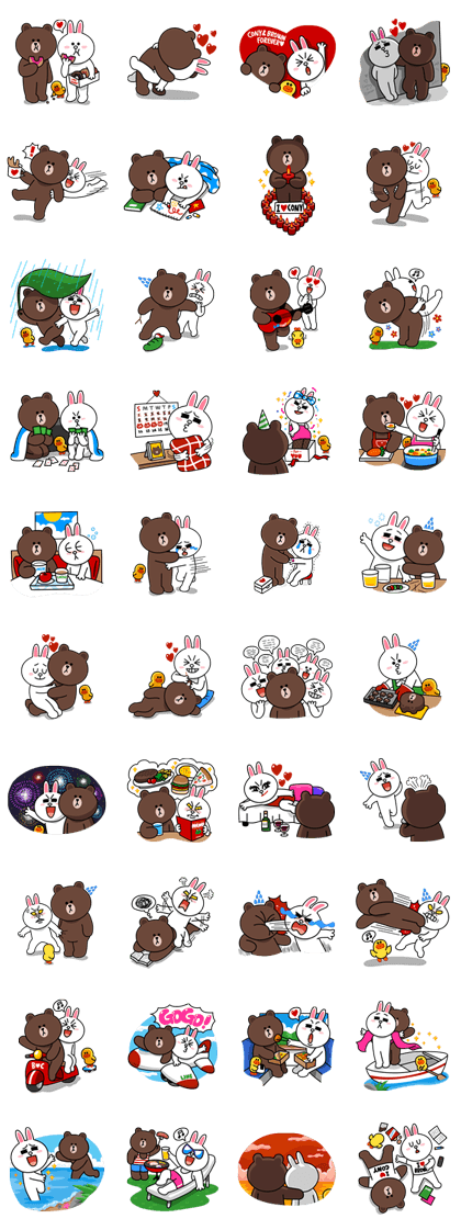 Brown & Cony's Lovey Dovey Date