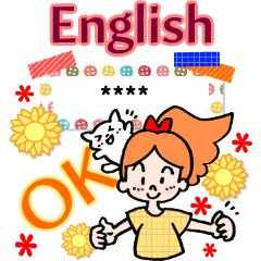 大人女子の英語の挨拶 カスタムスタンプ Line スタンプ Line Store 大人女子の英語の挨拶 カスタムスタンプ Line スタンプ Line Store