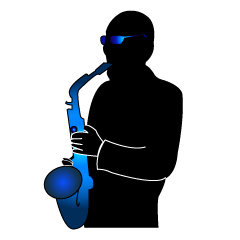 BlackBlueSaxMan