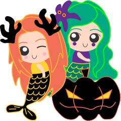 Besty Mermaid Halloween