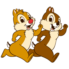 Chip N Dale Line Stickers Line Store