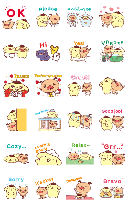 PANPAKA PANTS x Pompompurin