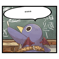 Comical Prinny custom stickers (zh)