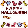 Custom Stickers of Happy Halloween