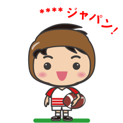 Rugby/sports sticker series1