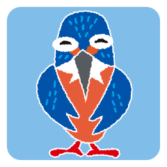Kingfisher Stamp [Kawakichi]