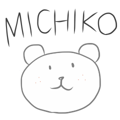 A bear girl MICHIKO