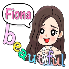 Fiona - Most beautiful (English)