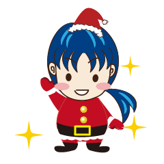 藍髮妹日常-聖誕&新年快樂