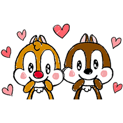 ชิปแอนด์เดล สติกเกอร์ดุ๊กดิ๊กกุ๊กกิ๊ก
