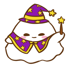 Happy magic with little ghosts!