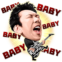 Hotei Music Stickers Line Stickers Line Store