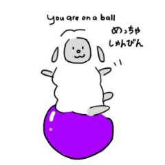 羊のまりくんと英語のことわざ 1