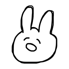 やさしいかおのうさぎ Lineクリエイターズスタンプ Stamplist