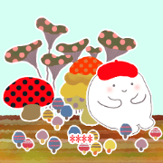 Fukkura shinmai kun. Custom sticker