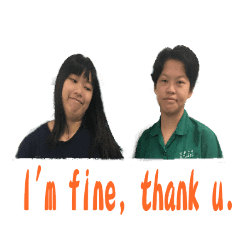 I M Fine Thank U And U Line Stickers Line Store I M Fine Thank U And U Line Stickers Line Store